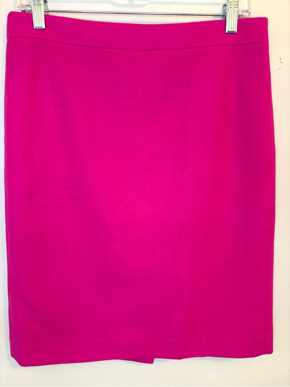J.Crew The Pencil Skirt Pink Wool Blend Size 6 Career Preppy